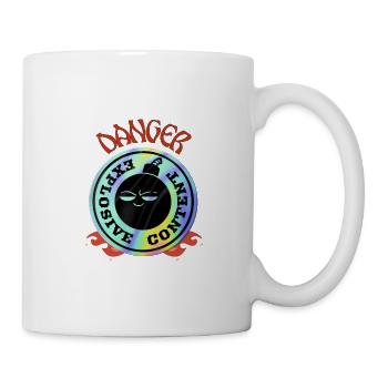Dangerous chemistry Dynamite hazardous substance poison - Mug - white - Right