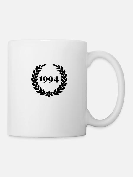 Lustiger Geburtstag seit 1994 - Tasse - Weiß