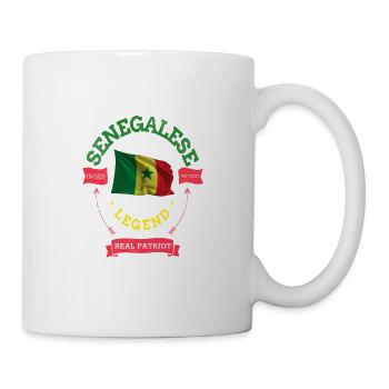 I'm from Senegal Dakar green yellow red gift - Mug - white - Right