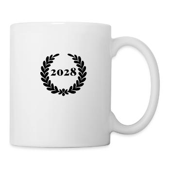 Funny Birthday Since 2028 - Mug - white - Right