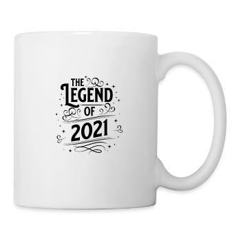 Die Legende von 2021 Geburtstag - Tasse - Weiß - Rechts