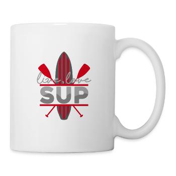 Stand Up Paddle Board SUP Water Sports River Lake - Mug - white - Right