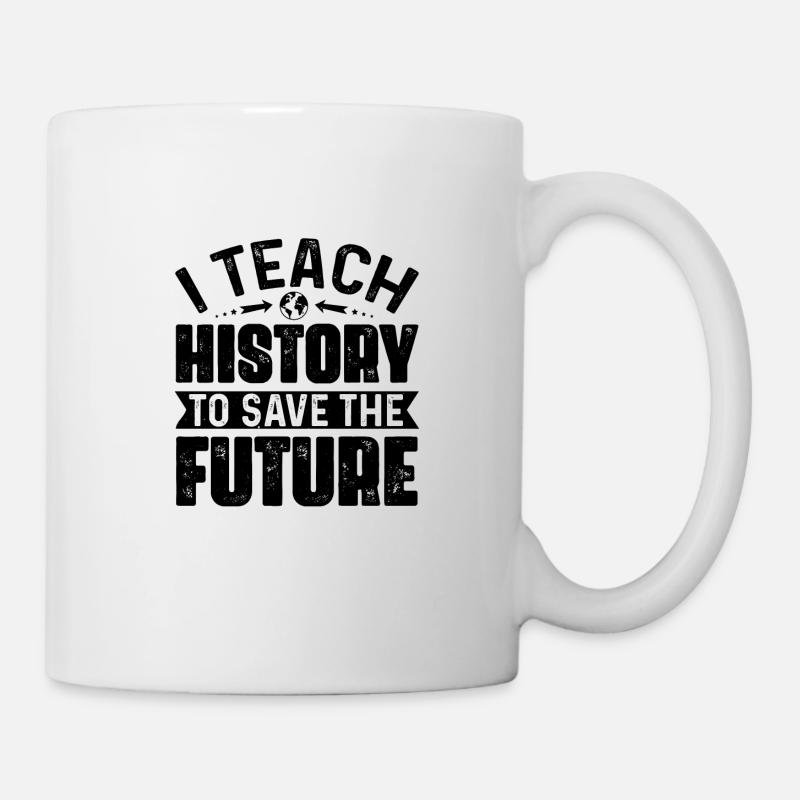 Professeur d’histoire Professeur d’histoire Held - Mug blanc - blanc