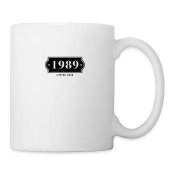 Funny Birthday Limited Numéro 1989 - Mug blanc - blanc - Droite