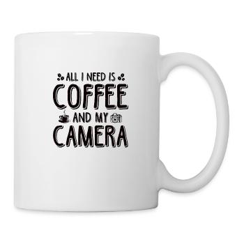 Kamera Fotografie Fotograf Kaffee Bilder Foto - Tasse - Weiß - Rechts