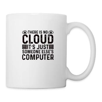 Cloud Programmierer Informatiker IoT Cybersecurity - Tasse - Weiß - Rechts