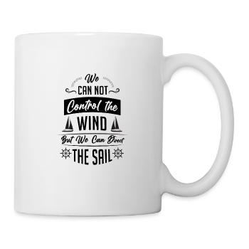 Segeln Segelboot Segler Skipper Geschenk - Tasse - Weiß - Rechts