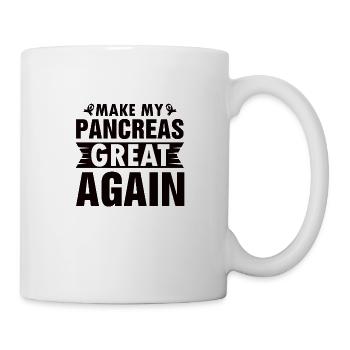 RENDRE MON PANCRÉAS À NOUVEAU GRAND - Mug blanc - blanc - Droite