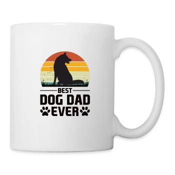 Chiens Animal de compagnie Propriétaire de chien Chien Ami Patte - Mug blanc - blanc - Droite