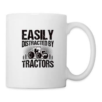 Farmer Tractor Agriculture Farmer Tractor Farm - Mug - white - Right
