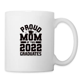 Masterabschluss Mutter Mama Master Abschluss 2022 - Tasse - Weiß - Rechts