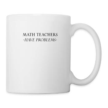 Professeur de mathématiques Formule mathématique Professeur de géométrie - Mug blanc - blanc - Droite