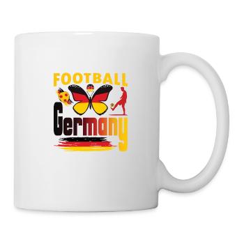 Football Germany World Champion Championship Ball - Mug - white - Right