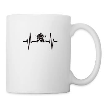 Eishockey Verein Team Sport Geschenk - Tasse - Weiß - Rechts