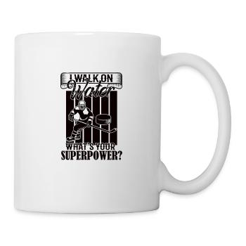 Eishockey Verein Team Sport Geschenk - Tasse - Weiß - Rechts