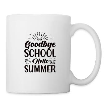 Happy last day of school School From graduation - Mug - white - Right