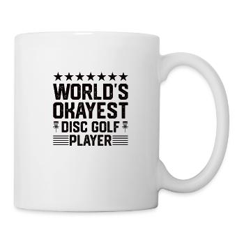 Disc Golf Disc-Golf Frisbee Tree Basket Drop - Mug blanc - blanc - Droite