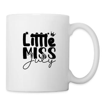Juillet Anniversaire Femmes Femmes Filles - Mug blanc - blanc - Droite