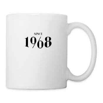 Lustiger Geburtstag seit 1968 - Tasse - Weiß - Rechts