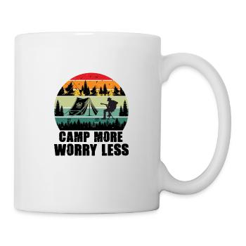 Hiking Camping Outdoor Sayings Camper Hikers - Mug - white - Right