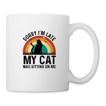 Chat Chats Animal Animal De compagnie Fille Chat Dame - Mug blanc - blanc - Droite