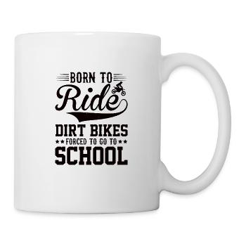 Motorcross Motorcyclist Moto Motorsport - Mug - white - Right