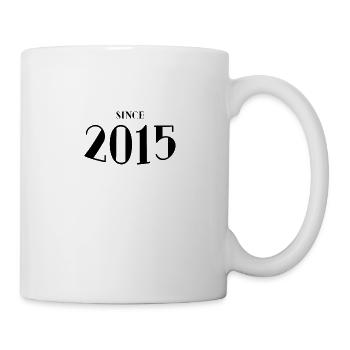 Drôle d’anniversaire depuis 2015 - Mug blanc - blanc - Droite
