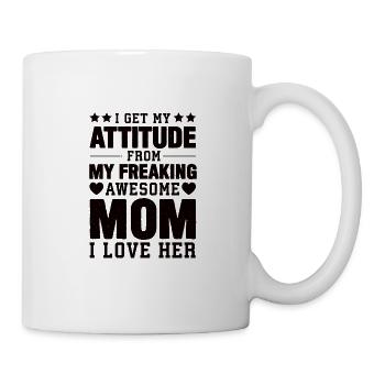 Meilleur cadeau de maman de la fête des mères - Mug blanc - blanc - Droite