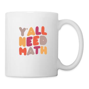 Math Mathematics Mathematician School Nerd Gift - Mug - white - Right