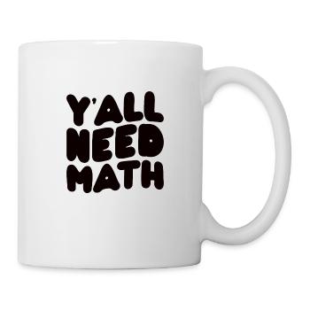Math Mathematics Mathematician School Nerd Gift - Mug - white - Right