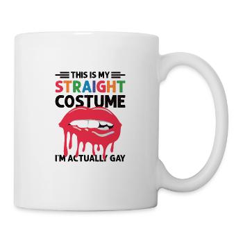Gay Heart Gay Lesbienne Lesbienne Cadeau - Mug blanc - blanc - Droite