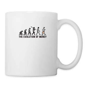 Bitcoin Plan B BTC Satoshi Crypto Hodl Maximaliste - Mug blanc - blanc - Droite