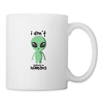 Graffiti Drops UFO Mystery - Mug - white - Right