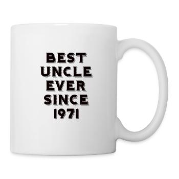 Geburtsjahr 1971 Vintage Geburtstag Legende 1971 - Tasse - Weiß - Rechts