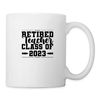 Teacher Pension Retirement Funny Saying Pension - Mug - white - Right