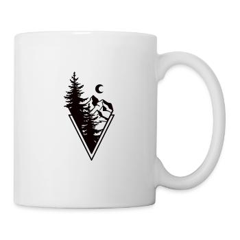 Hiking Camping Outdoor Sayings Camper Hikers - Mug - white - Right