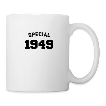 Drôle d’anniversaire spécial 1949 - Mug blanc - blanc - Droite
