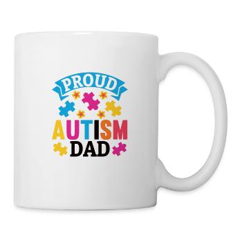 Autism Mother Daughter Son Autistic Parents Child - Mug - white - Right