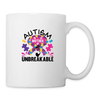 Autism Mother Daughter Son Autistic Parents Child - Mug - white - Right