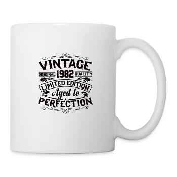 Born 1982 Retro 1982 Birthday - Mug - white - Right