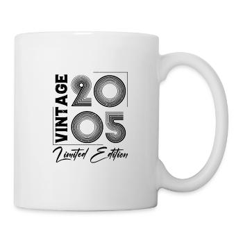 Limited Edition 2005 Geburtstag Jahrgang 2005 - Tasse - Weiß - Rechts