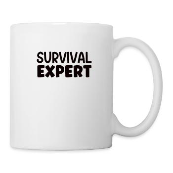 Survival Expert Training Survival Nature Wilderness - Mug - white - Right