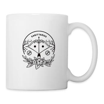 Zodiac sign Sagittarius - Mug - white - Right