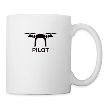 Drone Drone Pilot Drone Operator Quadcopter - Mug - white - Right