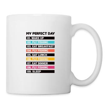 Fly Fishing Fishing Fishermen Sport fishermen Fly - Mug - white - Right