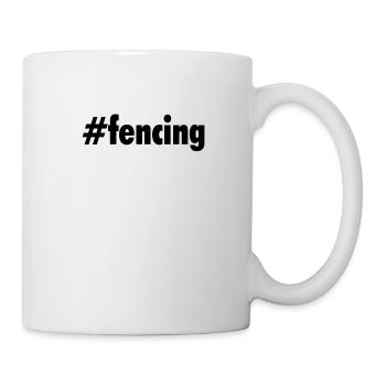 Fechten Fechter Fechtsport Fecht Trainer Club - Tasse - Weiß - Rechts