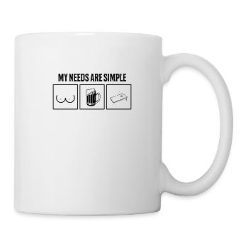 Famille de joueurs Cornhole Sackloch Bean Bag - Mug blanc - blanc - Droite