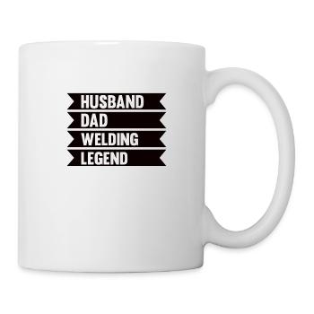 Welding Dad Welder Father Gift Husband - Mug - white - Right
