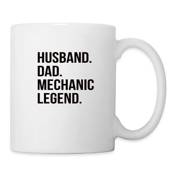 Père Mécanicien Mari Papa Mécanicien automobile Profession - Mug blanc - blanc - Droite