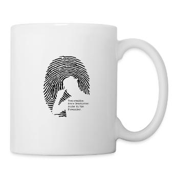 Spurensicherung - Kripo Polizei Kriminaltechnik - Tasse - Weiß - Rechts